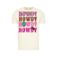 Vintage Arctic pink howdy howdy howdy Vintage Tee - NancyCooperArtShop