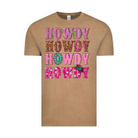 Vintage Coffee pink howdy howdy howdy Vintage Tee - NancyCooperArtShop