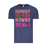 Pink Howdy Howdy Howdy Vintage Tee | Teevron