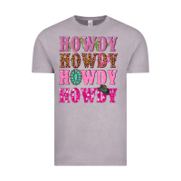Vintage Zinc pink howdy howdy howdy Vintage Tee - NancyCooperArtShop
