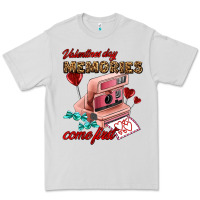 Dove Grey valentines day memories come first Premium Tee - AdoDesignShop