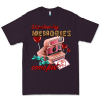 Plum valentines day memories come first Premium Tee - AdoDesignShop