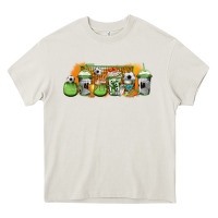 Cream soccer coffee cups Heavy Core Tee - Jasminsmagicworld