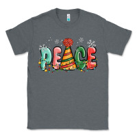 Charcoal Heather peace Classic Tee - MaliasSmallBusiness