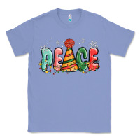 Colony Blue peace Classic Tee - MaliasSmallBusiness
