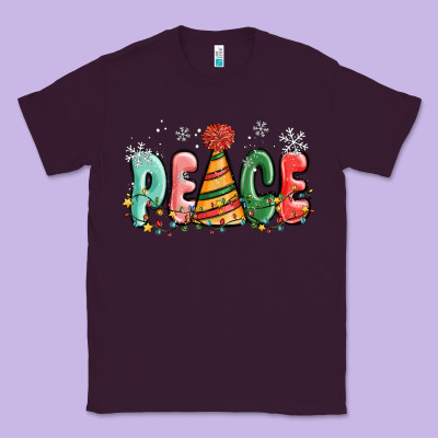 Peace Classic Tee Designed By Maliassmallbusiness