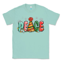 Seafoam peace Classic Tee - MaliasSmallBusiness