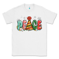 White peace Classic Tee - MaliasSmallBusiness