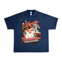 Navy western howdy christmas Urban Heavy Tee - MaliasSmallBusiness