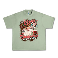 Oil Green western howdy christmas Urban Heavy Tee - MaliasSmallBusiness