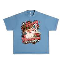 Pebble Blue western howdy christmas Urban Heavy Tee - MaliasSmallBusiness