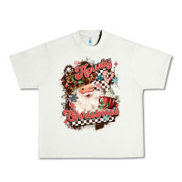 Pistachio western howdy christmas Urban Heavy Tee - MaliasSmallBusiness