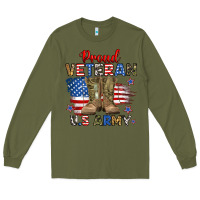Army Green proud veteran u.s army Long Sleeve Tee - RanaPortraitStore