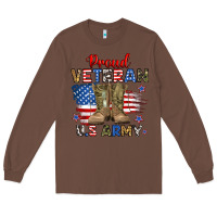 Chestnut proud veteran u.s army Long Sleeve Tee - RanaPortraitStore