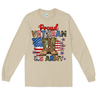 Mushroom proud veteran u.s army Long Sleeve Tee - RanaPortraitStore
