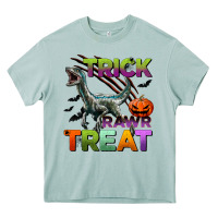 Trick Rawr Treat Heavy Core Tee | Teevron