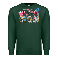 Sports Green Nurse mom Mother's Day Premium Sweatshirt - HowdyJamesFarm