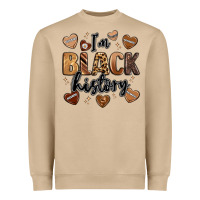 I'm Black History Heavyweight Sweatshirt | Teevron
