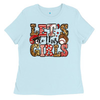 Let's Do This Girls Baseball Ladies Tee | Teevron