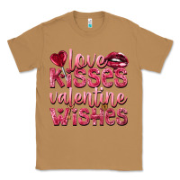 Love Kisses Valentine Wishes Classic Tee | Teevron
