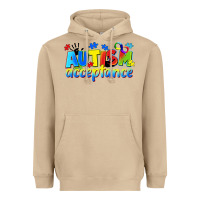 Mushroom Autism acceptance Heavyweight Hoodie - CowGirlArtShop