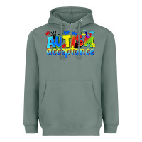 Sage Autism acceptance Heavyweight Hoodie - CowGirlArtShop
