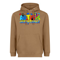 Toasted Coconut Autism acceptance Heavyweight Hoodie - CowGirlArtShop