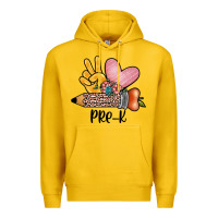 Lemon peace love pre k Premium Hoodie - JahusDesignShop