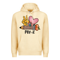 Pina Colada peace love pre k Premium Hoodie - JahusDesignShop