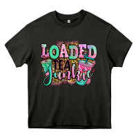 Asphalt loaded tea junkie Heavy Core Tee - Jasminsmagicworld