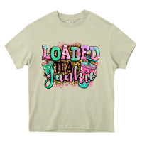 Mossy loaded tea junkie Heavy Core Tee - Jasminsmagicworld