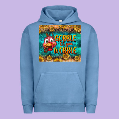 Gooble Til You Wobble Tumbler Urban Hoodie Designed By Bundleandbundleshop