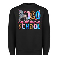 Black 100 magical days of school Heavyweight Sweatshirt - LillyAllenDesigns