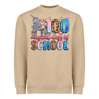 Mushroom 100 magical days of school Heavyweight Sweatshirt - LillyAllenDesigns