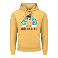 Vintage Mustard sorry girls mommy is valentine Vintage Hoodie - MaliasSmallBusiness