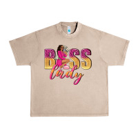 French Oak boss lady afro woman Urban Heavy Tee - NancyCooperArtShop