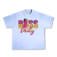 Grape Ice boss lady afro woman Urban Heavy Tee - NancyCooperArtShop