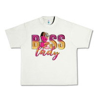 Pistachio boss lady afro woman Urban Heavy Tee - NancyCooperArtShop