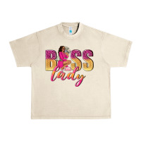 Sandshell boss lady afro woman Urban Heavy Tee - NancyCooperArtShop