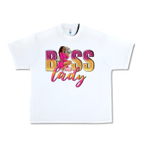 White boss lady afro woman Urban Heavy Tee - NancyCooperArtShop