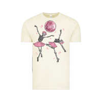 Vintage Arctic skeleton ballerina Vintage Tee - MaliasSmallBusiness