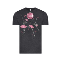 Vintage Black skeleton ballerina Vintage Tee - MaliasSmallBusiness
