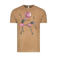 Vintage Camel skeleton ballerina Vintage Tee - MaliasSmallBusiness