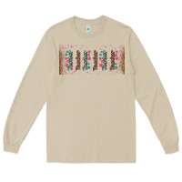 Mushroom teacher gemstone and pink flower libbey glass Long Sleeve Tee - BundleAndBundleShop