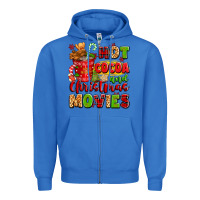 True Royal hot cocoa and christmas movies Zipper Hoodie - texasbilliewilder