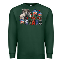 Sports Green Oh my stars horse 4th of july Premium Sweatshirt - CowGirlArtShop