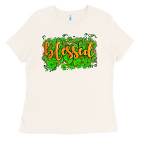 Bone blessed with  shamrocks Ladies Tee - AdoDesignShop