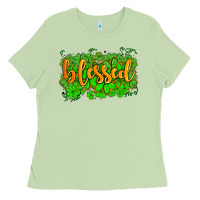 Matcha blessed with  shamrocks Ladies Tee - AdoDesignShop