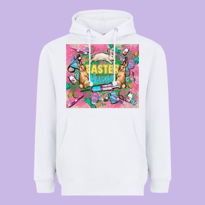 Easter Nurse Easter Day Tumbler Heavyweight Hoodie Designed By Howdyjamesfarm