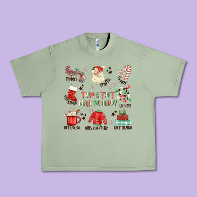 Thing That Make Me Happy Urban Heavy Tee Designed By Maliassmallbusiness